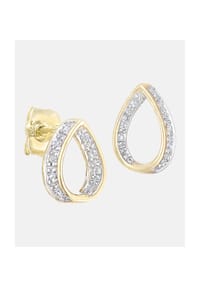 Diamant L'eternel - Ohrstecker, mit Diamant, 375 Gelbgold - gold