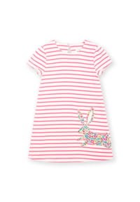 KITE - Kinder Busy Bunny Kleid Bio-Baumwolle - pink