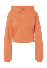 Calvin Klein Jeans Hoodie, cropped, überschnittene Schultern, für Damen Bild 1