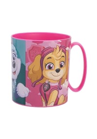 SPIN MASTER™ - Paw Patrol Becher Mikrowellengeeigneter Kunststoffbecher 390?ml – Moti - Pink 9x8x11cm