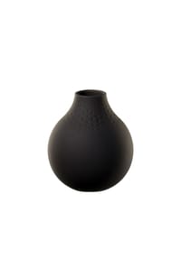 Villeroy & Boch Vase Perle Manufacture Collier 12 cm - MANUFACTURE COLLIER - schwarz