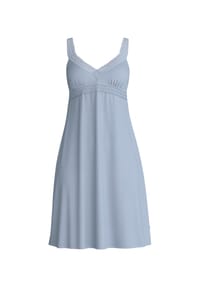 CALIDA - Nachthemd Etude Ajours, V-Ausschnitt, für Damen - 395 AURA BLUE