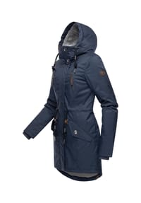 ragwear™ - Wintermantel Elsie Melange - Black