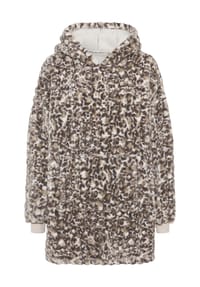 mistral home - Hoodie Leo Bubble, Kängurutasche, für Damen - BEIGE
