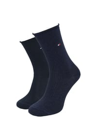 TOMMY HILFIGER - Socken, 2er-Pack, für Damen - 001 BLACK