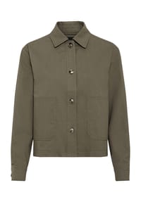 MANGUUN collection - Blazer, Leinenanteil, für Damen - 1 OLIV