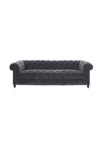LOBERON - Sofa Parpeville grau - grau
