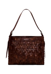 Desigual. Argon - Argon Schultertasche 42 cm - brown