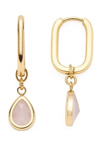 LEONARDO - Damen Creolen "Ciao", Edelstahl - GOLD