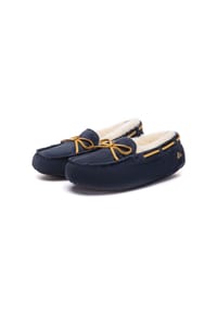 EVERAU® - Crested Leder-Loafer - BROWN