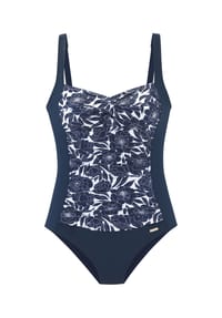Sunseeker - Badeanzug Blossom, Softcups, für Damen - NAVY-PRINT 12505