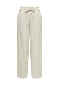 ONLY® - Stoffhose "Tizana", Tunnelzug, Diagonaltaschen, für Damen - SILVER LINING