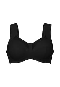 Anita - Clara Entlastungs-BH, Zierschleife, Tüll, für Damen - 001 SCHWARZ