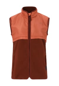 WHISTLER - Fleeceweste Oak aus atmungsaktivem, weichem und wärmendem Material - 4174 Madder Brown
