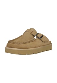 CLARKS® - Clogs Meare mit bequemen Tragekomfort - 5232 Dark Sand Suede