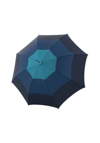 doppler MANUFAKTUR - Elegance Stockschirm - blue kombi