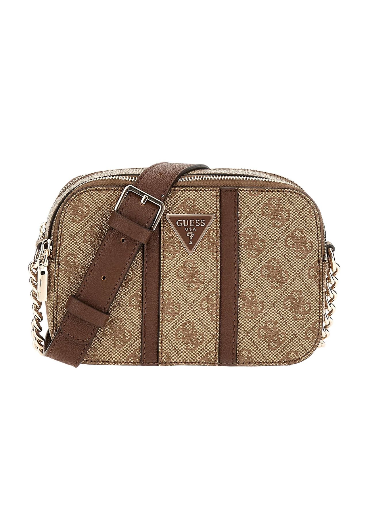 GUESS NOREEN Umhängetasche, Logo-Muster, Reißverschluss, für Damen  