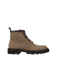 BOSS - Herren Boots - Julyo Halb sdlt, Schnürstiefel, gefüttert, Echtleder - Beige