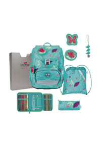 DerDieDas® ErgoFlex - ErgoFlex Schulranzen-Set 5tlg. - Butterfly Garden