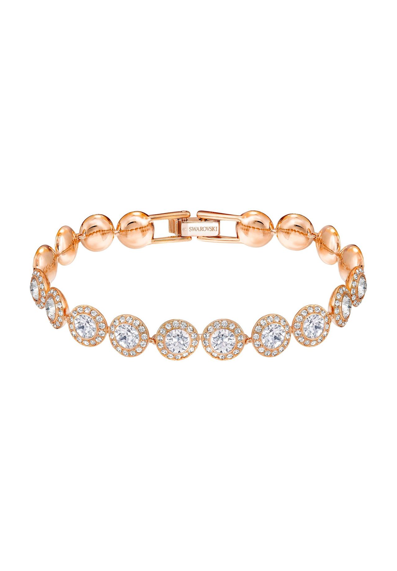 Swarovski Damen Beige 5240513 Una Angelic Tennis Medium Armband - Bild 12
