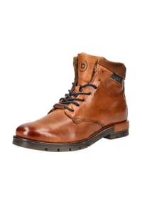 bugatti - Leder Stiefelette - Cognac