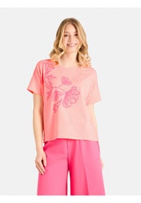 LIEBLINGSSTÜCK - Damen T-Shirt aus Baumwollmix DahliaL - 275-neon orange