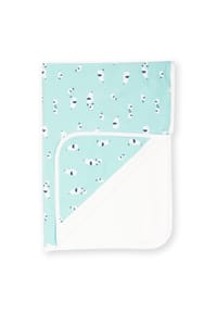 KITE - Baby Ele Time Kapuzenhandtuch Bio-Baumwolle - blau