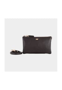 BRAUN BÜFFEL HANNA - Umhängetasche, Leder, für Damen - ESPRESSO