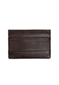 GALERIA - Kartenetui, Leder - BLACK