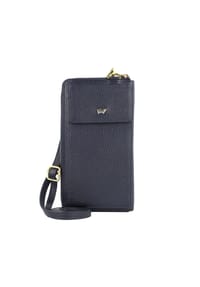 BRAUN BÜFFEL ASTI - Langbörse, Leder, Handyfach, für Damen - 010 SCHWARZ