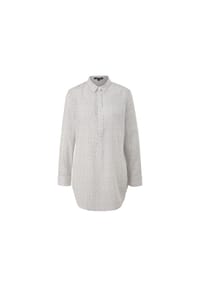comma, - Shirtbluse, Blusenkragen, für Damen - 01A7  WHITE AOP