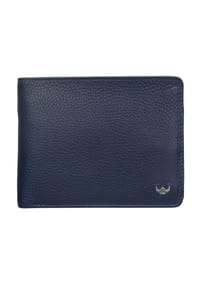 Golden Head® MONTANA - Scheintasche, Leder, RFID-Schutz, für Herren - BLAU