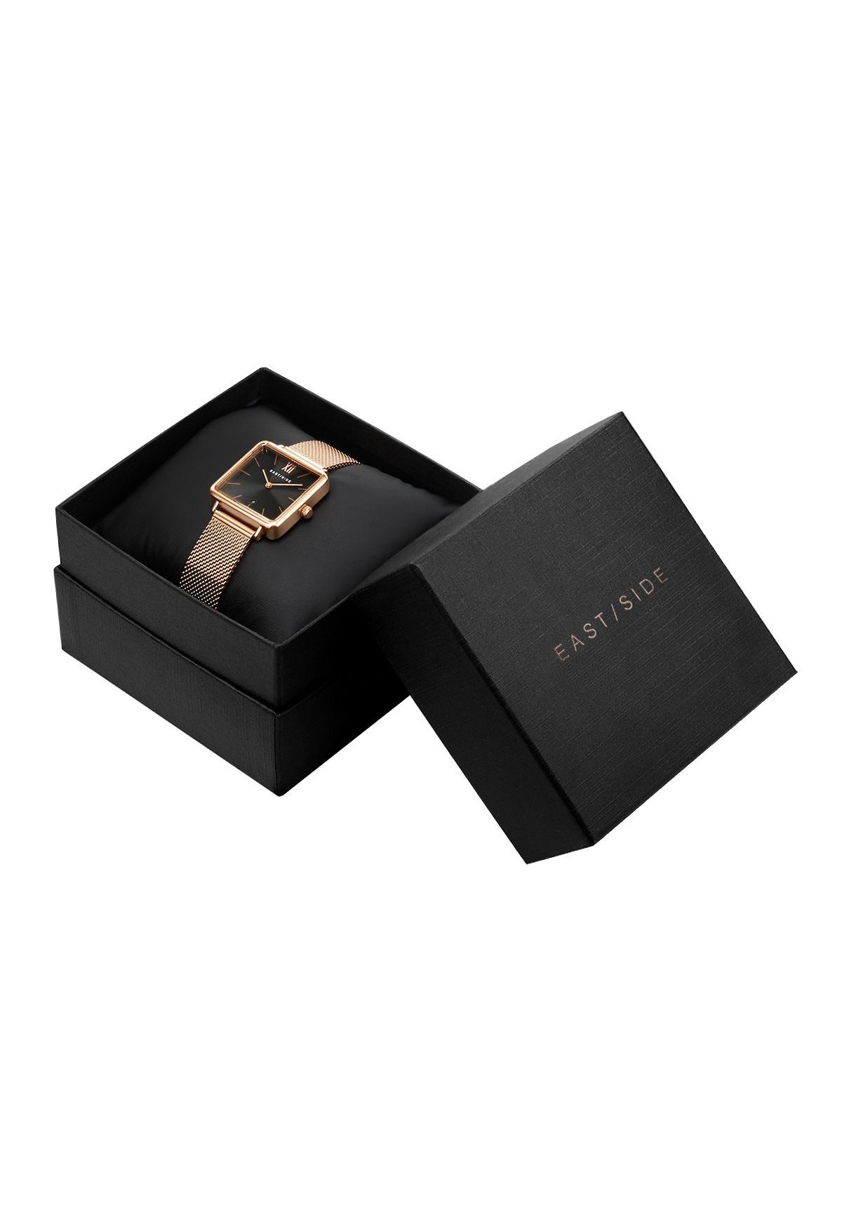 EAST / SIDE Damen Armband-Uhr Grand roségold Edelstahl roségold 