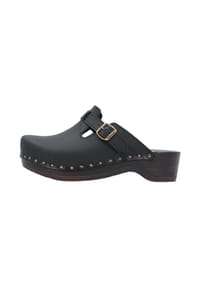 berkemann - Clogs Riemen-Toeffler - Schwarz