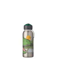 MEPAL Thermoflasche "flip-up Campus", World of Dinos - flip-up Campus - silber-pink