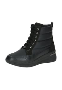 Caprice - Leder/Textil Stiefelette - Schwarz
