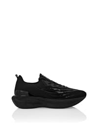 PLEIN SPORT - Lo-Top Turnschuhe TIGER - black/black