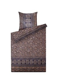 bassetti - Satin-Bettwäsche - DUNKELBLAU