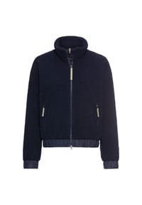 camel active - Teddy Blouson mit Stehkragen und 2-Wege-Reißverschluss - Cashmere