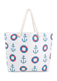 normani® - Bequeme Sommer-Umhängetasche, Strandtasche - Amazing Summer Blue