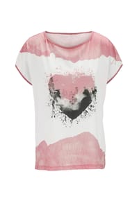heine - Druck-Shirt - altrose