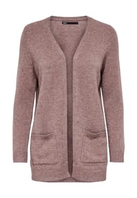 ONLY® - Strickjacke, Seitentaschen, Rippbündchen, für Damen - 177911 BLACK