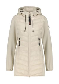 ALIFE AND KICKIN® - YlvaAK A Hybrid Jacket long - alpine frost