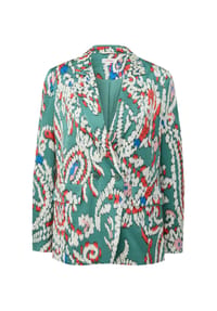 s.Oliver - Blazer, Pattentaschen, für Damen - 65A1  BLUE GREEN