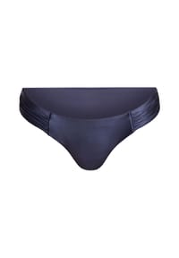 SEAFOLLY - Basic-Slip Belle, gesmockt, für Damen - BLUE INDIGO