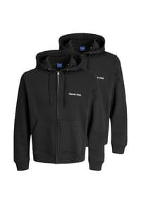 JACK & JONES - Sweatjacke / Hoodie 2er Pack Norrebro - Hellgrau