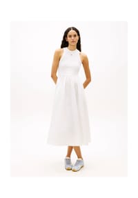 TOMMY Jeans - Shirtkleid, Eingrifftaschen, für Damen - 0  YBL ECRU