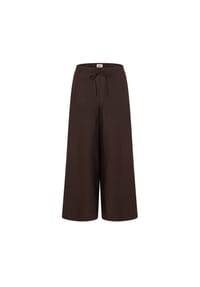 MAC - Leinenhose, Tunnelzug, für Damen - 046M LI BLUE GREY