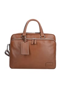 PICARD Authentic - Authentic Aktentasche Leder 38 cm Laptopfach - CAFE