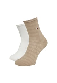 TOMMY HILFIGER - Socken, 2er-Pack, für Damen - 001 BLACK